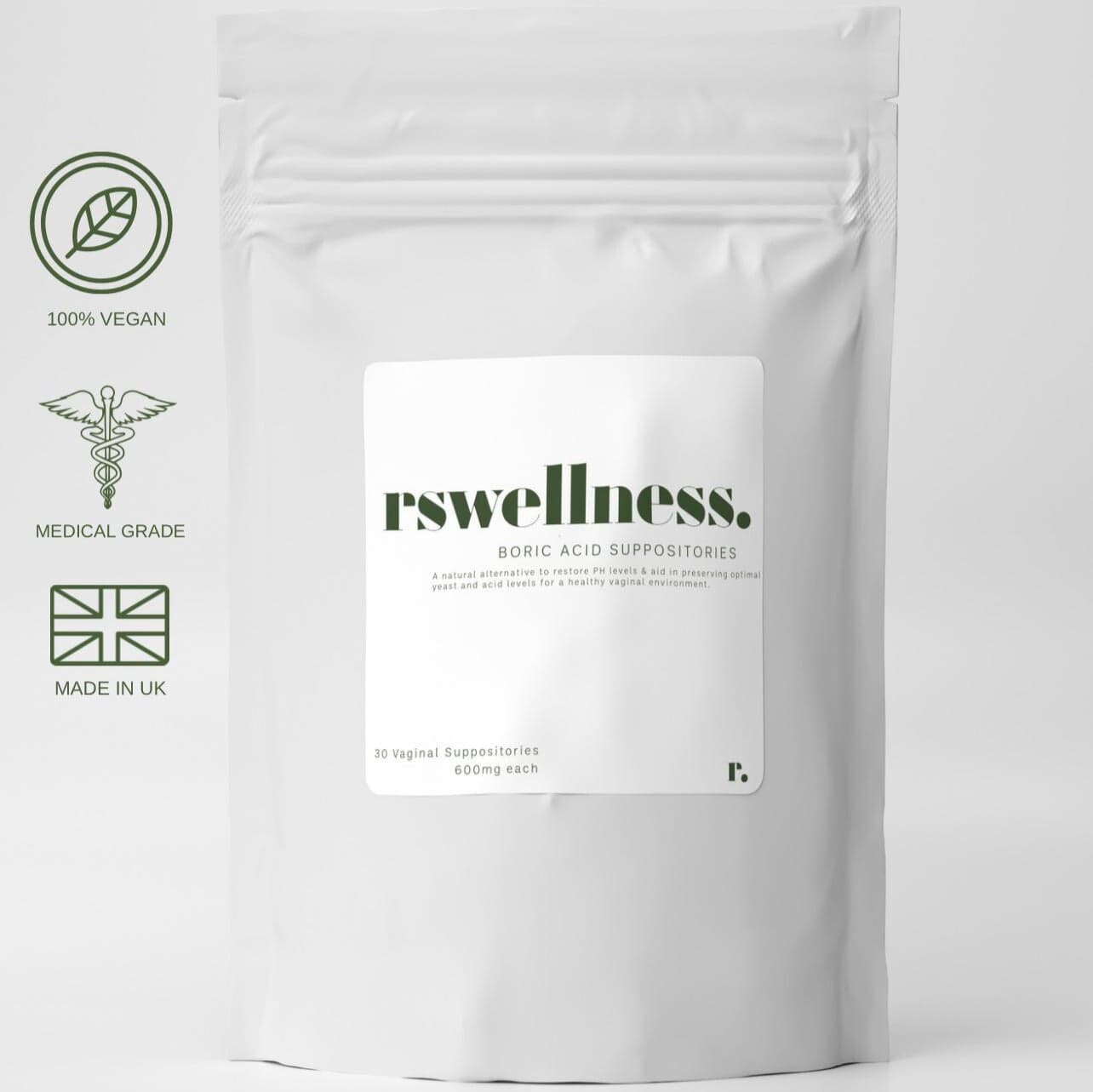 Boric Calm packaging detail in soft, warm light